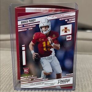 Prestige 2022 Football Card Brock Purdy